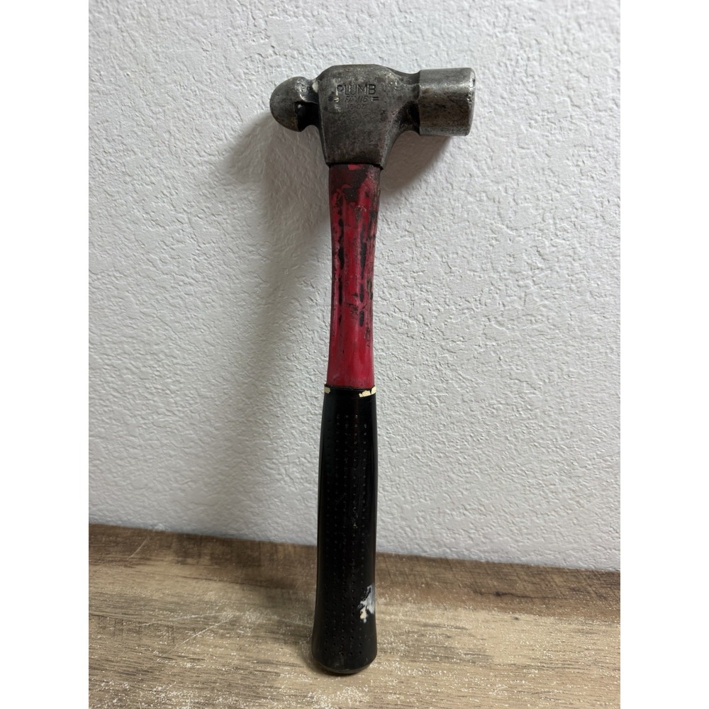 VINTAGE PLUMB TOOLS 16-oz. BALL PEEN HAMMER FAM16, USA
